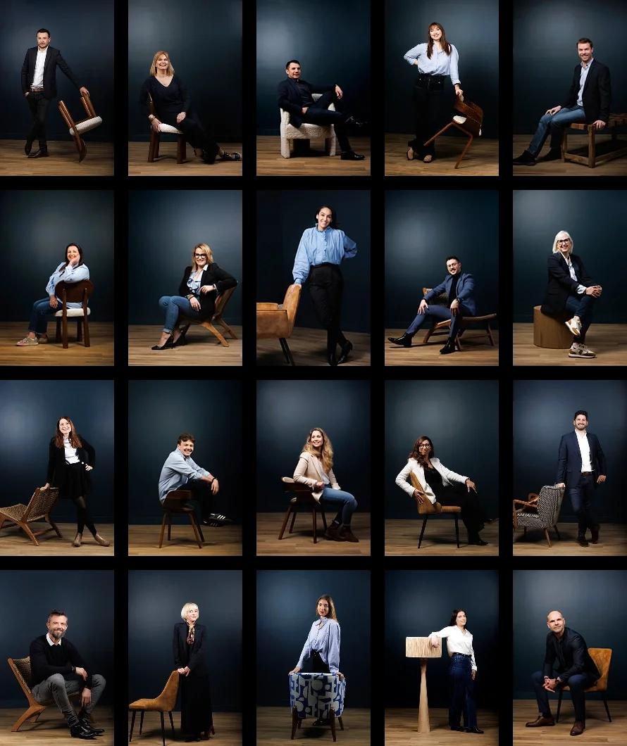 Photo de l'équipe de l'agence