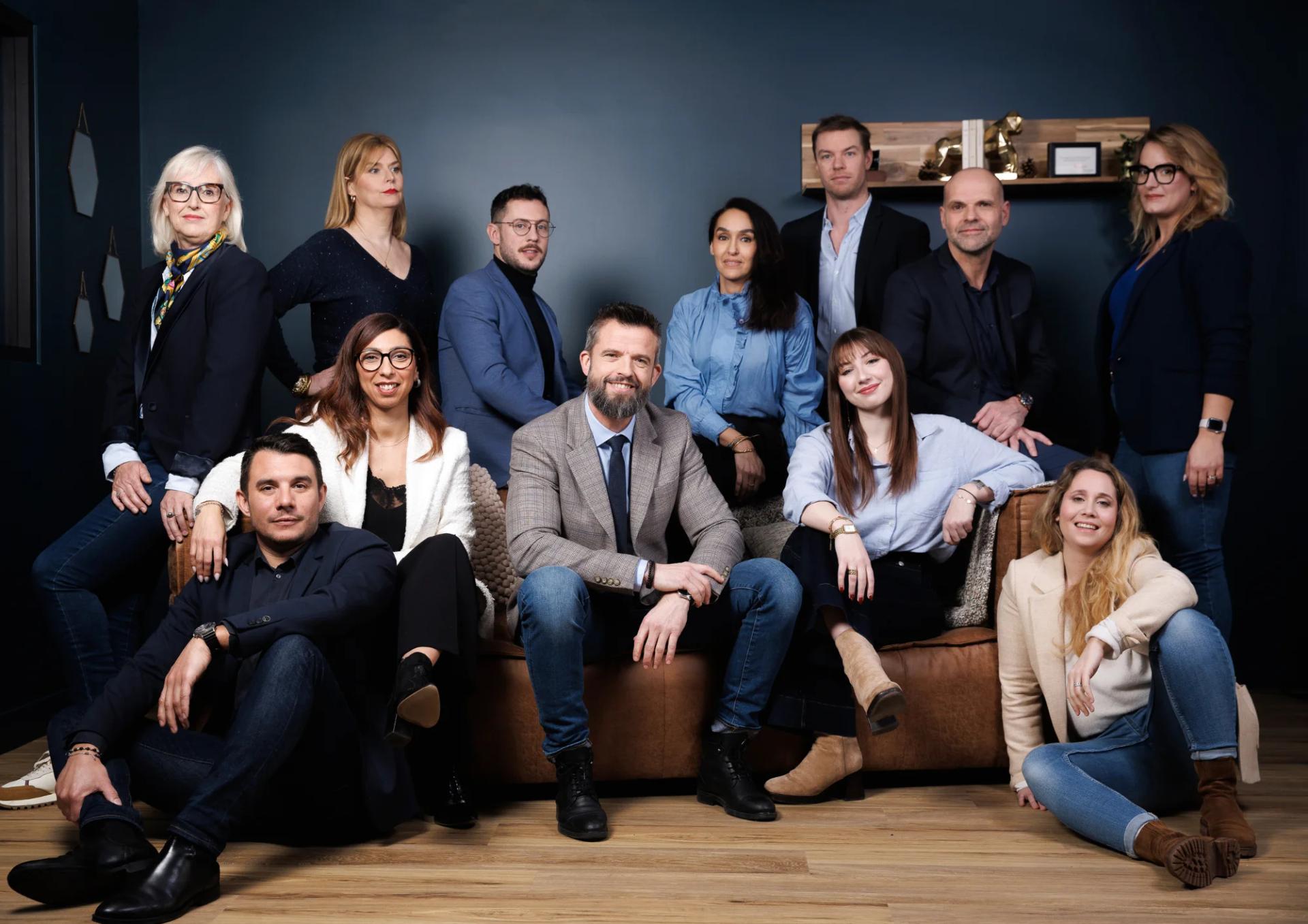 Photo de l'équipe de l'agence